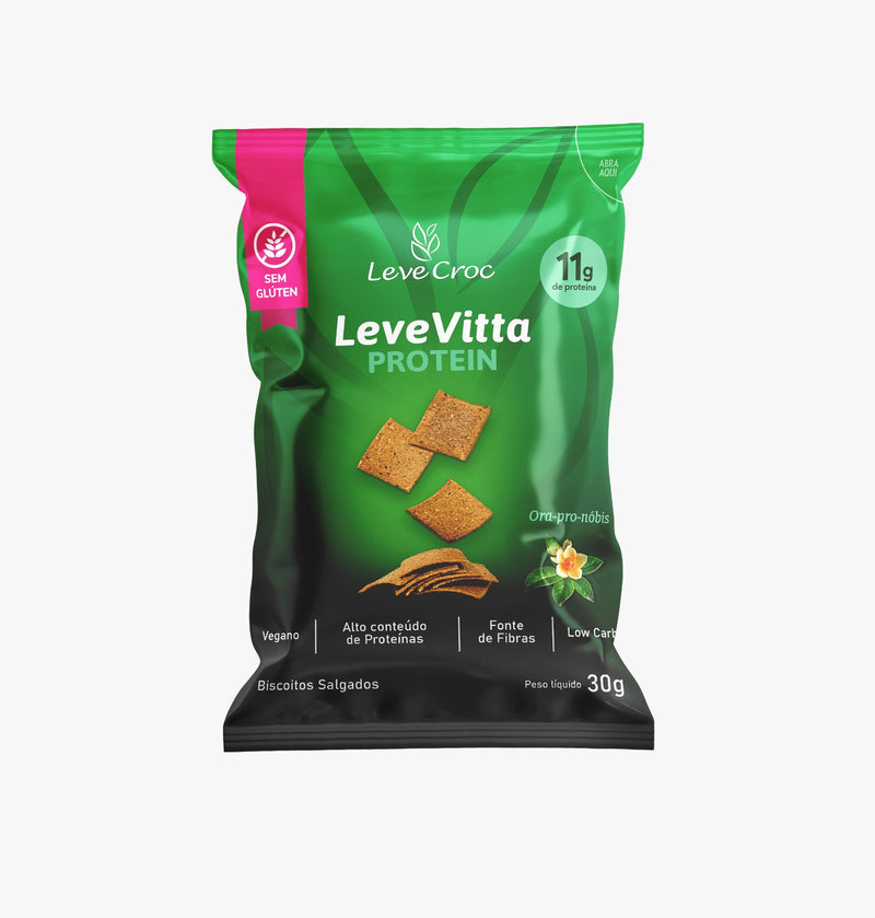 LeveVitta Protein Ora-pro-Nóbis Leve Croc Sem Glúten