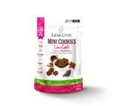 Mini Cookies Low Carb Cacau e Amêndoas Leve Croc Sem Glúten