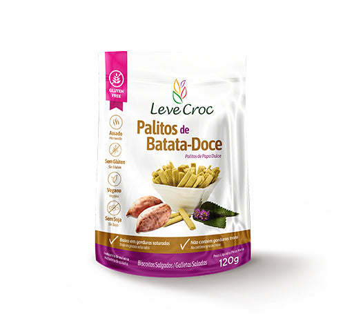 Palitos Salgados de Batata-doce