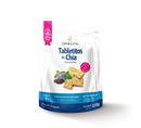 Tabletitos de Chia Leve Croc Biscoito Salgado Sem Glúten