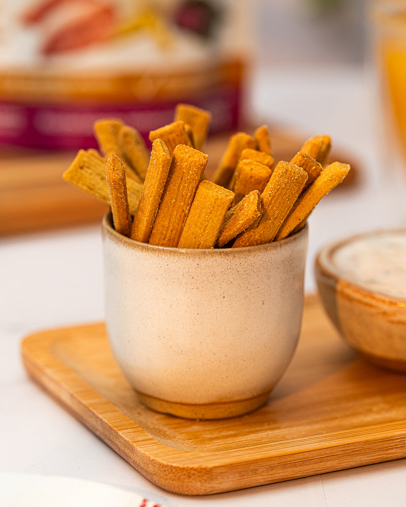 Palitos Salgados de Batata-doce