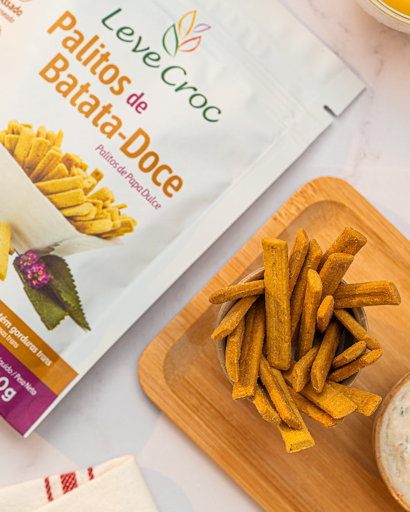 Palitos Salgados de Batata-doce