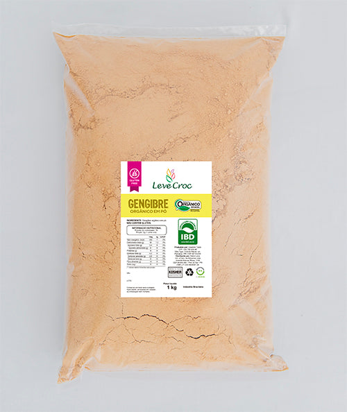 Gengibre orgânico em pó 1kg