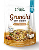 Granola  com Aveia sem Glúten Coco e Amêndoas